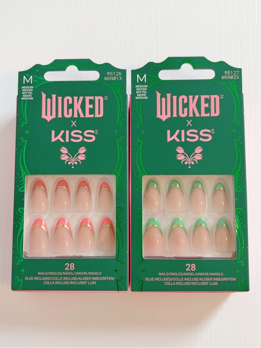 WICKED x KISS Press-On Nails - Set of 2